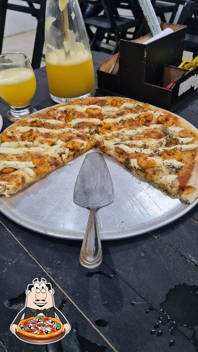 Escolha pizza no Nobres Pizzaria