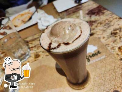 You can enjoy a drink from the menu