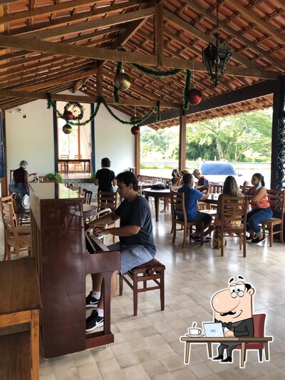 O interior do Parada do Chocolate