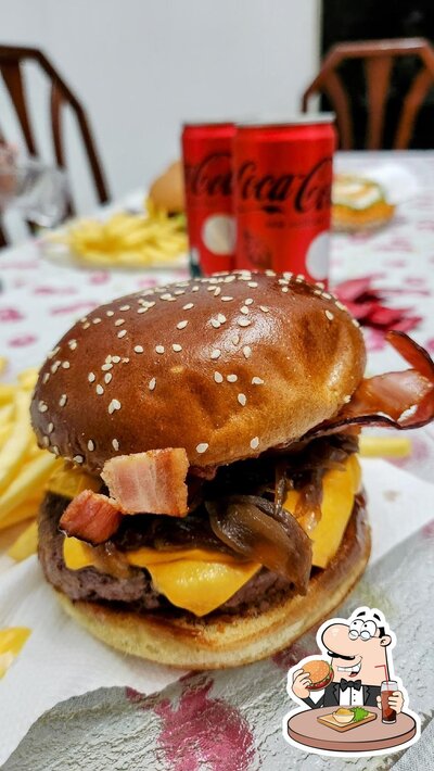 Peça um dos hambúrgueres servidos no Original Burger