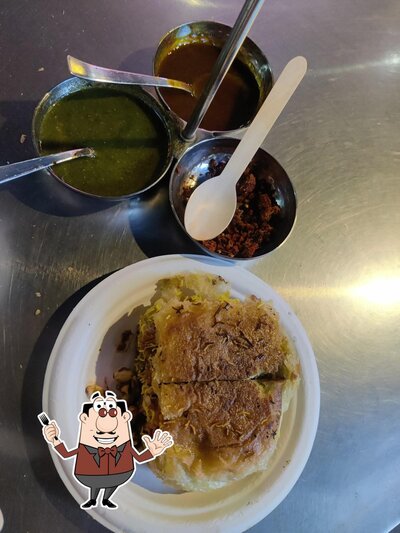 Food at Dr. B's Theplas and Dhoklas