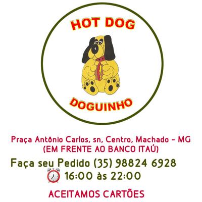 O HOT DOG DOGUINHO tem seu próprio respresentação visual