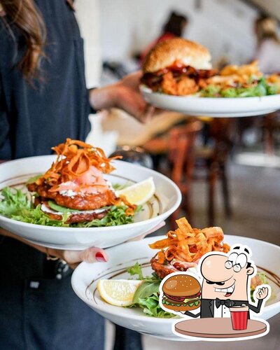 Commandez un hamburger à We Are Keys