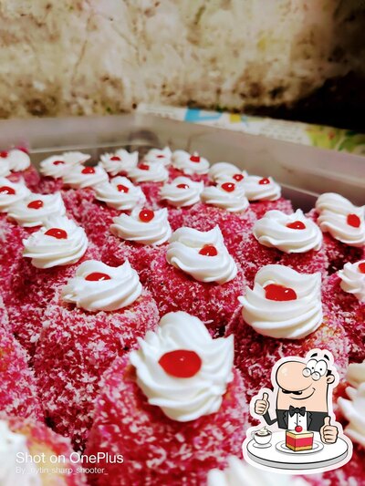 Don’t forget to order a dessert at Ajay Bakery