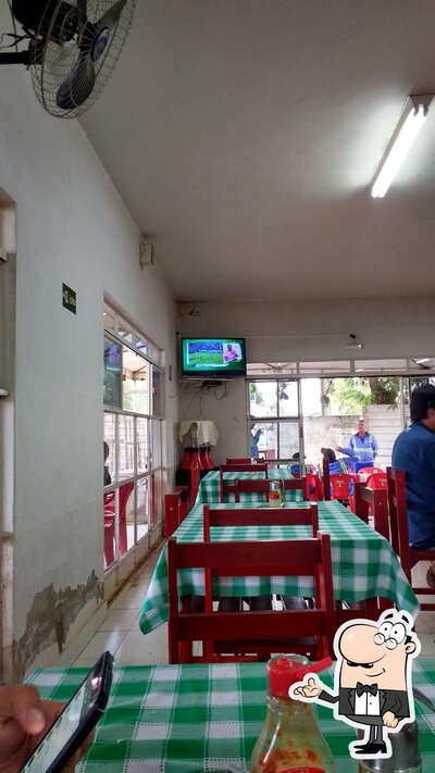 O interior do Restaurante Karon