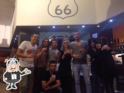 Siediti a un tavolo di Route 66