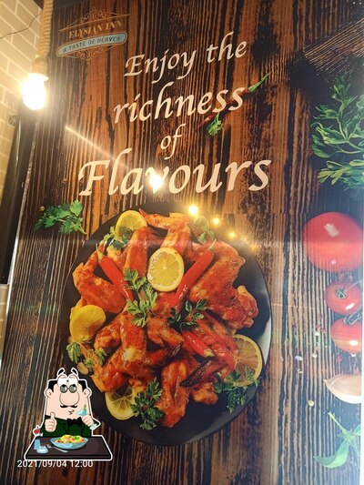 Food at Elysian Inn Restaurant