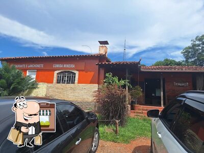 O exterior do Restaurante e Lanchonete Comida Mineira