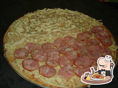 Peça diferentes variedades de pizza