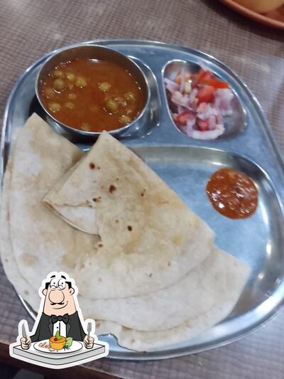 Food at Gokul Hotel