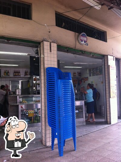 O interior do Bar Noemia