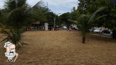 Desfrute da vista da área externa do Restaurante Rio Pará