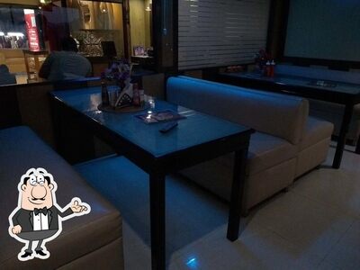 The interior of Ganesha Cafe