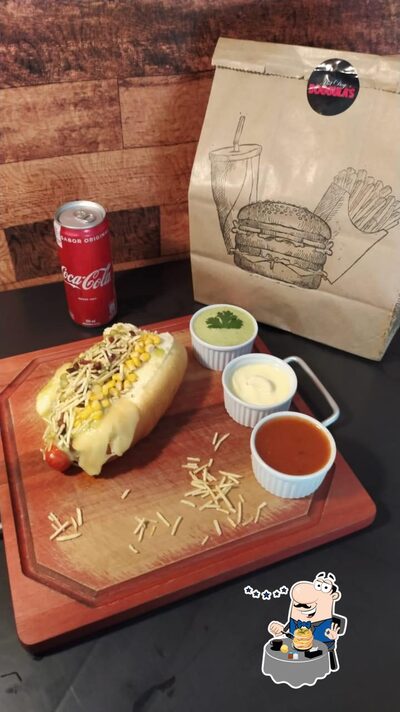 Comida em Doggula's Hot Dog