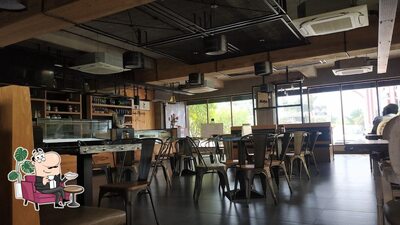 The interior of Fika Coffee House