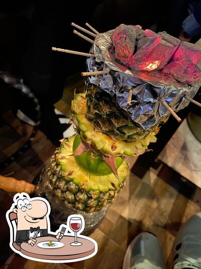 Food at Vatika hookah parlour
