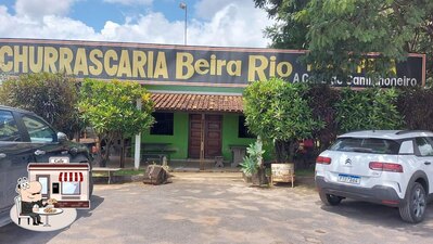 a parte exterior é uma característica importante do Churrascaria Beira Rio Paraopeba