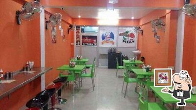 The interior of Foodies