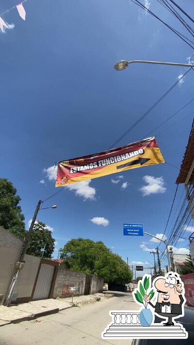 Veja a área externa do Pastelaria Barreirinha