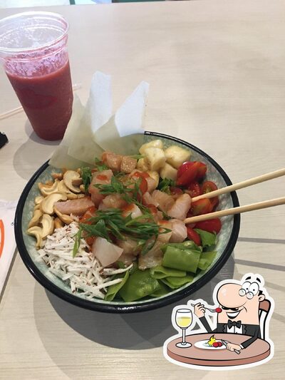 Platos en Hello Poke - Restaurante Havaiano