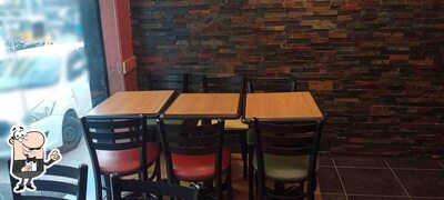 The interior of Subway