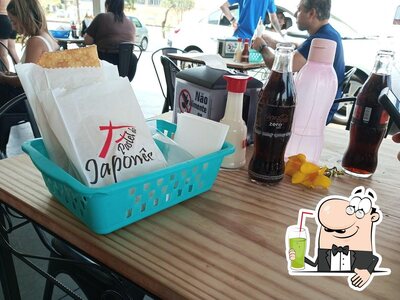 Você pode pedir uma bebida do menu