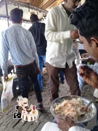 Food at Haneef Bhai Biryani