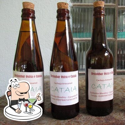 Selecione de uma infinidade de drinques no Restaubar - Ostra e Cataia