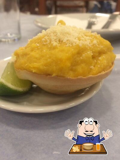 Comida em Garoupa