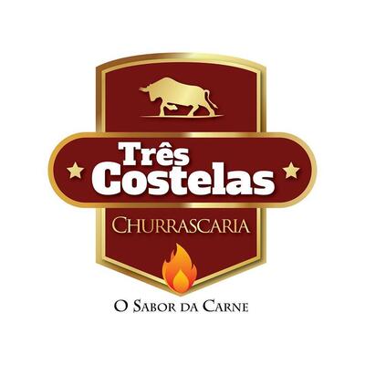O Churrascaria E Pizzaria Três Costelas tem seu próprio representação gráfica