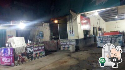 You can get some fresh air outside Sangam Restaurant