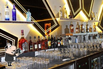 You can order a drink from the menu