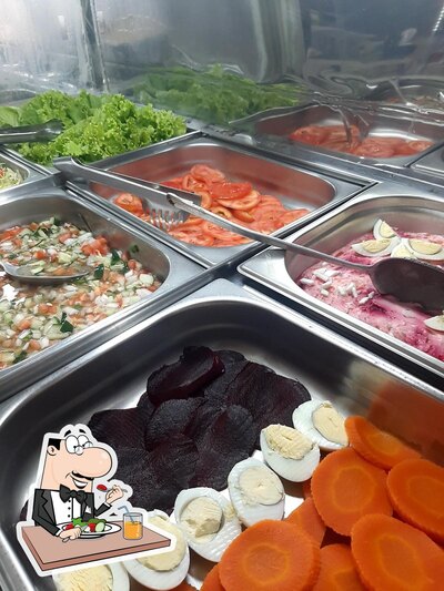 Comida em Restaurante e churrascaria Brasão