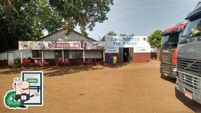 Você pode espairecer no na área externa do Restaurante Mata Sede