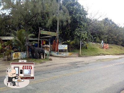 O exterior do Bar do Jegue