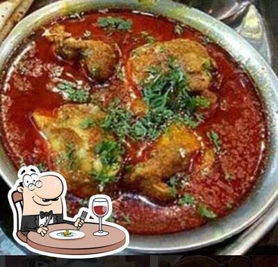 Food at SP Hotel (Special Mutton)