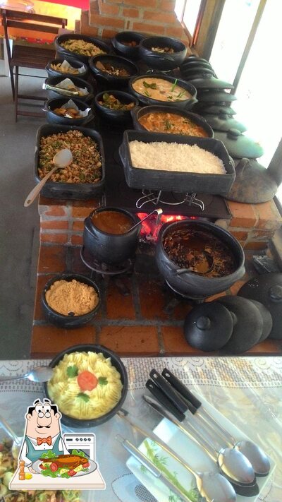 Comida em Paraíso Tropical Restaurante & Petiscaria