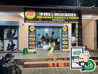 You can get some fresh air outside AVAS'S DELICACIES