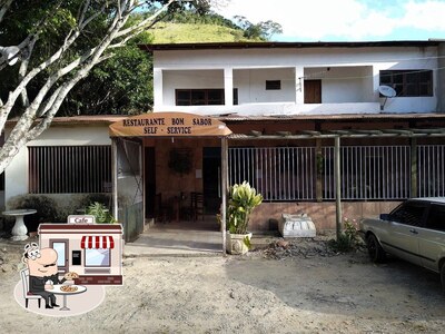 Veja o exterior do Restaurante e Lanchonete Bom Sabor