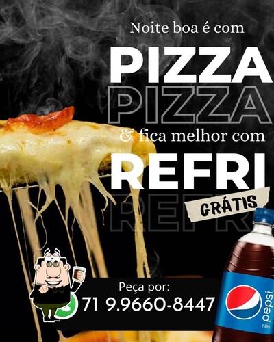 Desfrute de um drinque no Chesmar Pizzaria