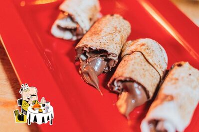 Comida em casa do Aladim - Lanche Àrabe shawarma