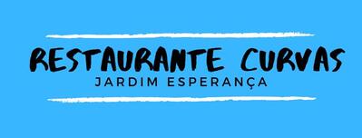 O logotipo do Restaurante Curvas