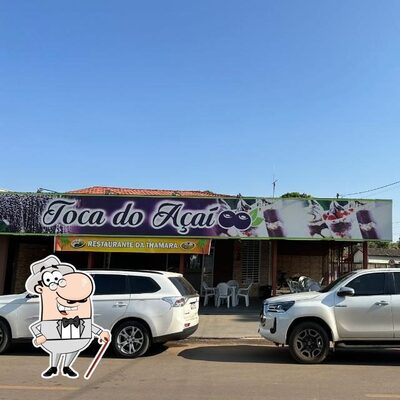 o exterior é uma característica importante do Toca do Açaí/Restaurante da Thamara