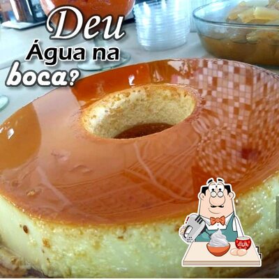 Churrascaria Top Grill serve uma seleção de pratos doces