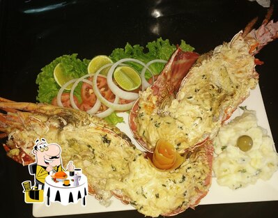 Platos en Bar da Praia Porto do Sol