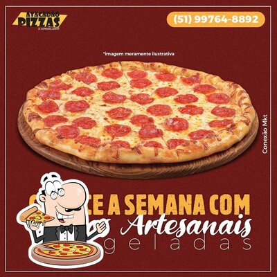 No Atacadão das Pizzas e Congelados, você pode pedir pizza