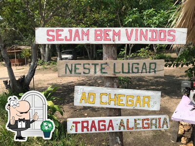 o exterior é uma característica importante do Restaurante e Redário NOSSA PRAIA