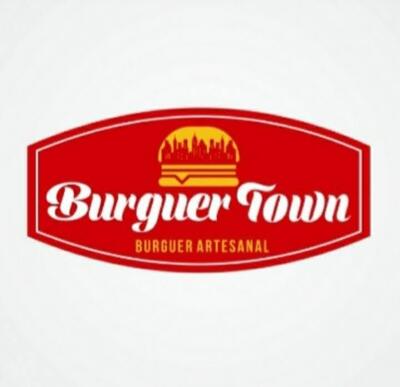 O logotipo do BURGUER TOWN