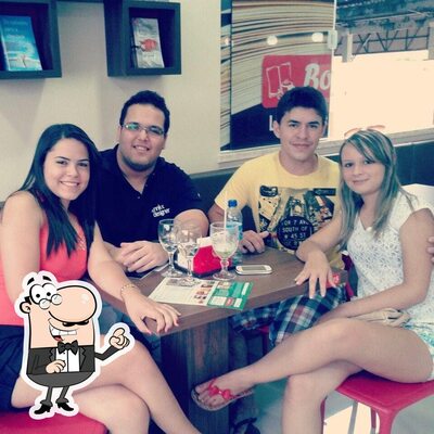 O interior do Bookafé