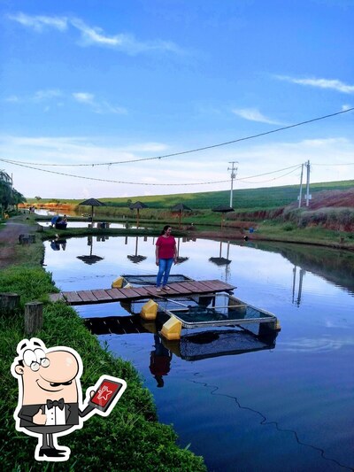 Você pode espairecer no exterior Pesqueiro Nutrifish